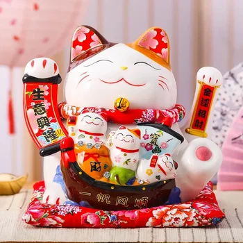 2023 Украса Лъки Cat Прасенце Лъки Cat Магазин съкровище Радиовълни Подарък Китай Късмет Декорация на дома, Занаят Подарък